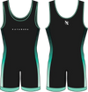 Hayabusa Wrestling Singlet Blue