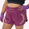 Athena Fightwear Thai Boxing Shorts Plum