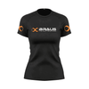 Braus Women's Rashguard Short Sleeve Ranked Black