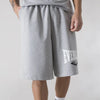 Everlast Short de boxe Logo Gris