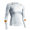 Hayabusa Rash Guard Women's Long Sleeve Apex Ash White