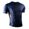 Hayabusa Rashguard Short Sleeve Apex Dusk Blue