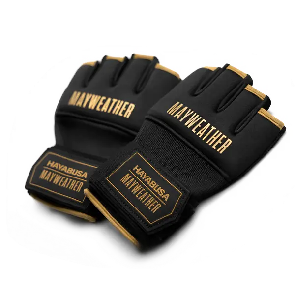 Hayabusa Quick Wraps Mayweather Deluxe Black/Gold