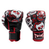 Twins Boxhandschuhe FBGVL 3 Skull Rot