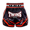 Twins Kickboxing Shorts TTBL Racing Red