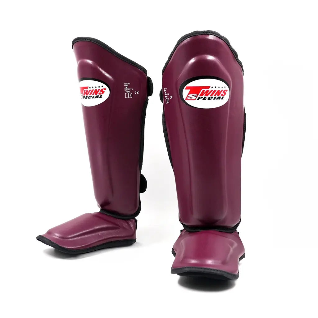 King Pro Boxing SGL 7 Kickboks Scheenbeschermers - zwart/wit