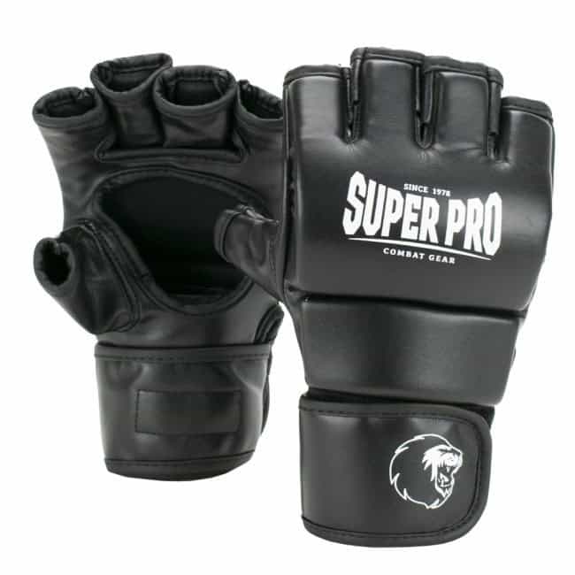 mma handschuhe größentabelle Super Pro Brawler MMA-Handschuhe Schwarz