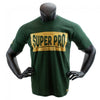 Super Pro T-shirt Block Logo Green