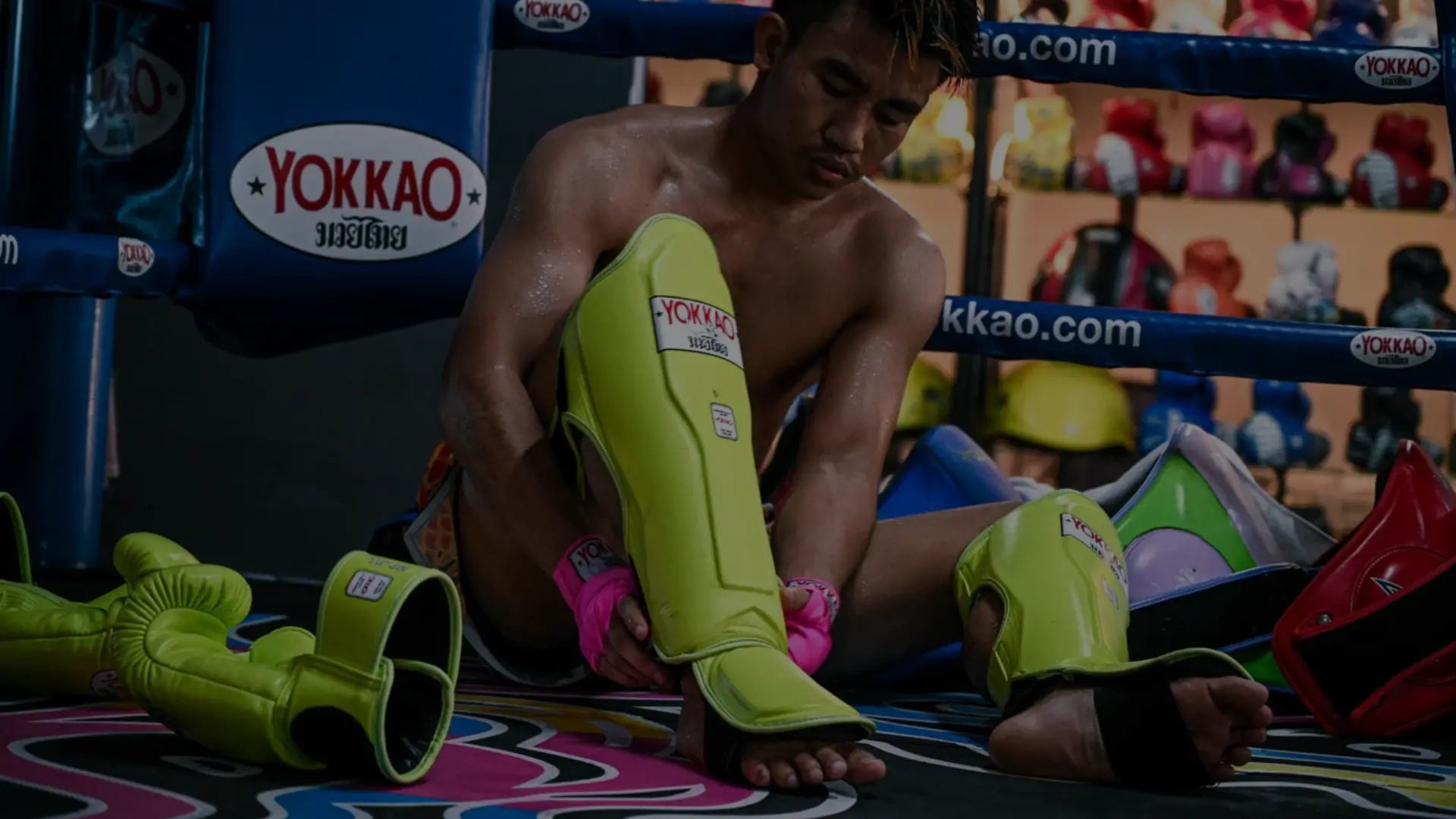 Thaiboks scheenbeschermers