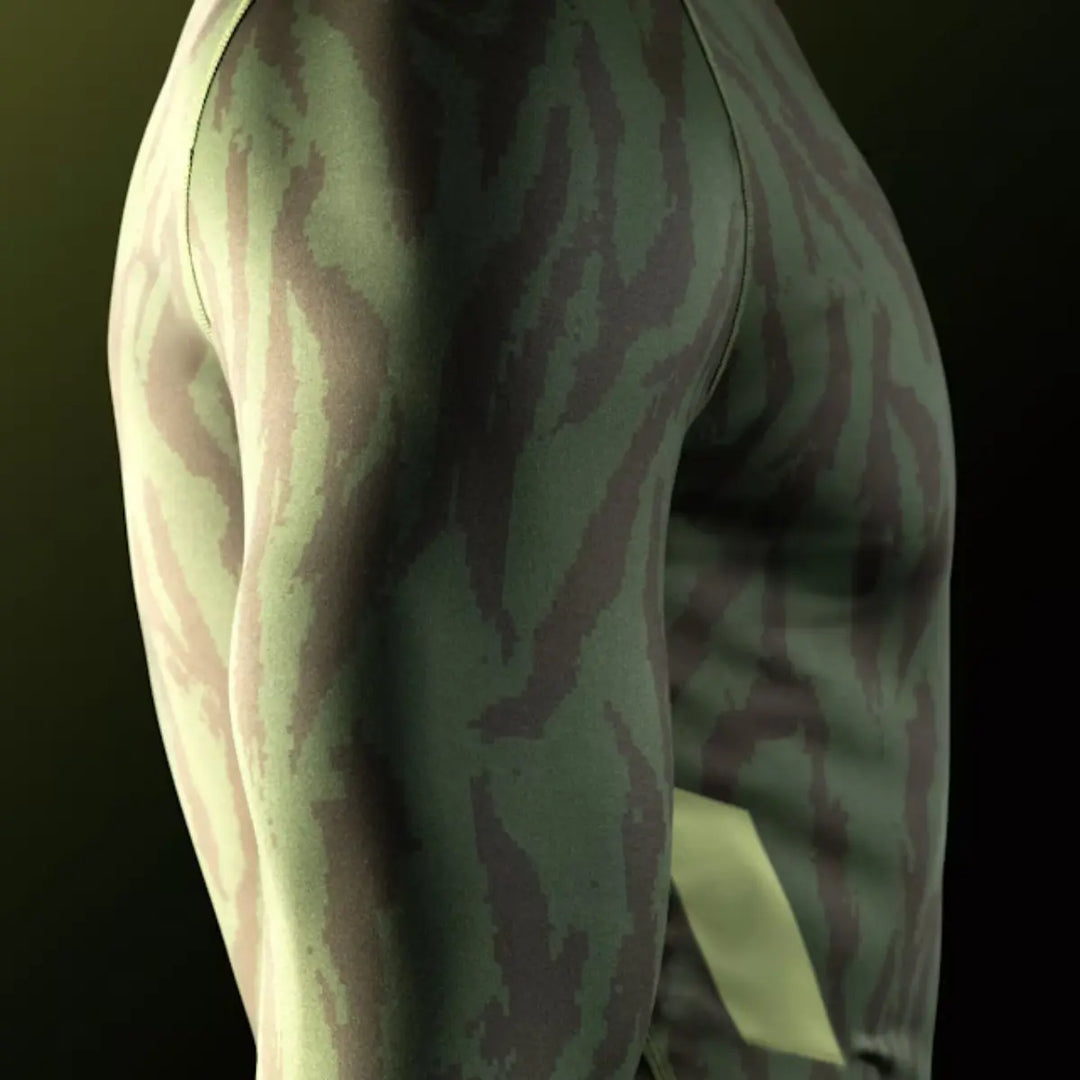 Hayabusa Rashguard Long Sleeve Apex Recon Green
