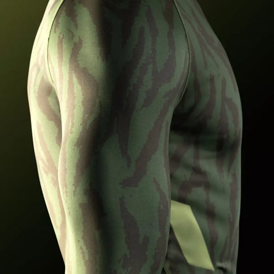 Hayabusa Rashguard Long Sleeve Apex Recon Green