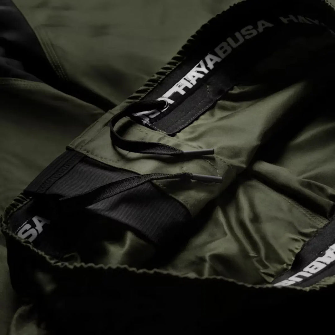 Hayabusa MMA Shorts Mid-Thigh Apex Recon Green