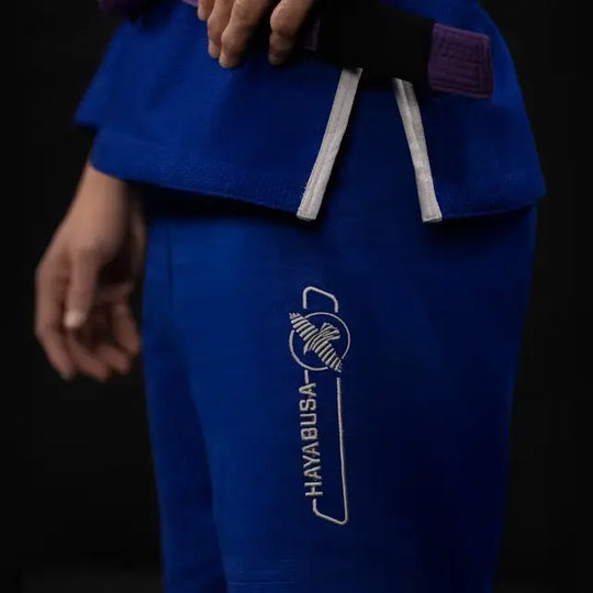 Hayabusa Jiu-Jitsu Gi Essential Gold Weave Blauw