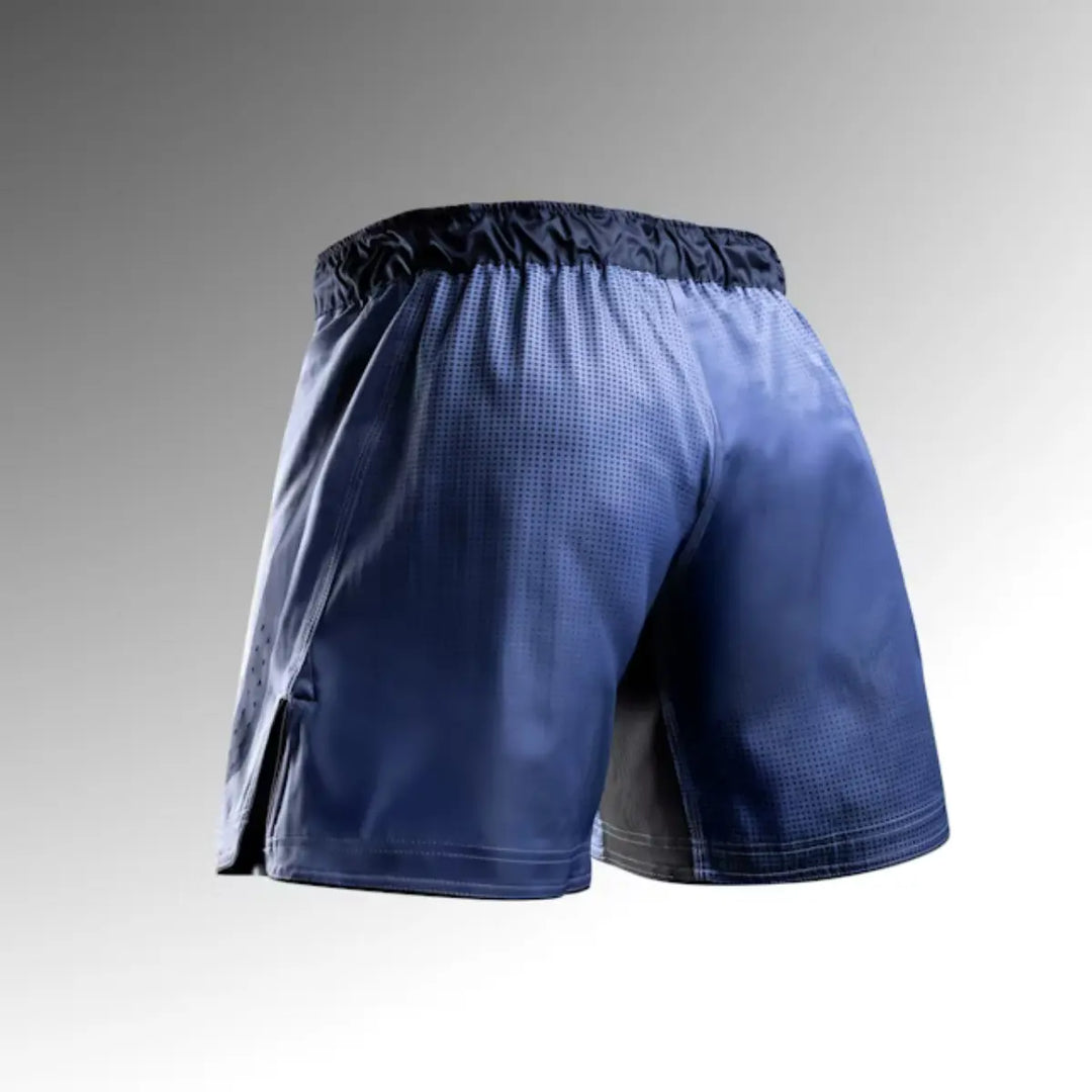 Hayabusa MMA Shorts Mid-Thigh Core Blauw