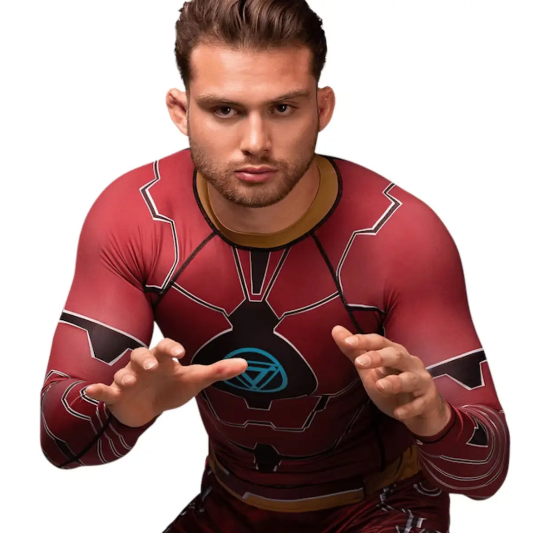 Hayabusa Rashguard Long Sleeve Marvel Iron Man