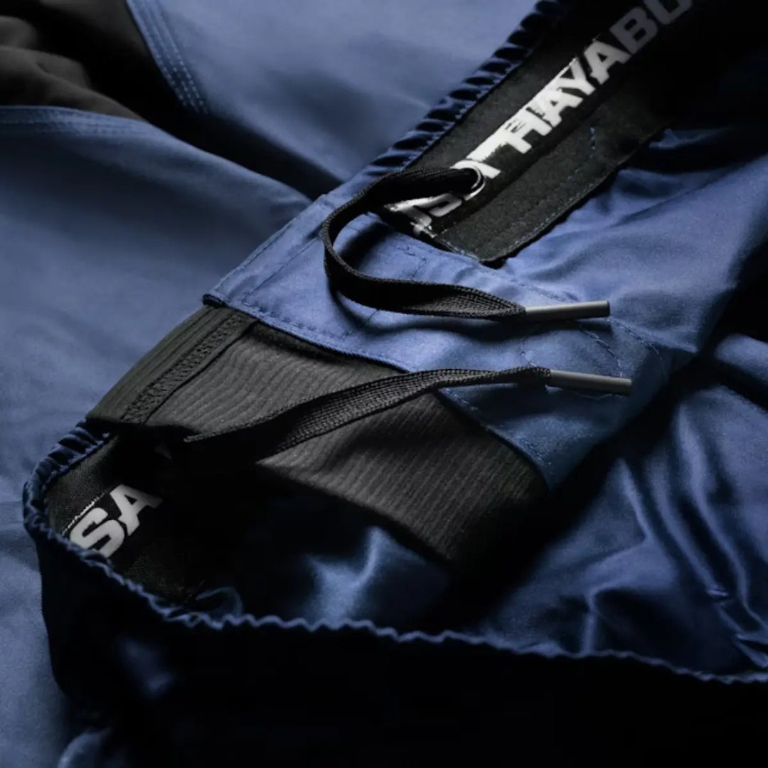 Hayabusa MMA Shorts Mid-Thigh Core Blauw