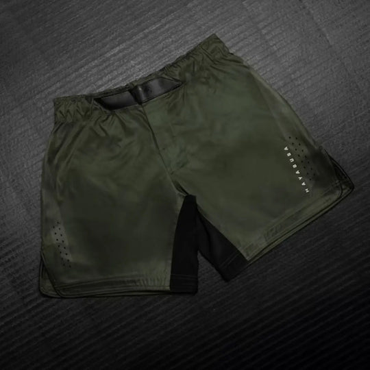 Hayabusa MMA Shorts Mid-Thigh Core Groen