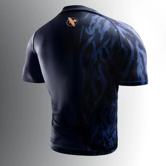 Hayabusa Rashguard Short Sleeve Apex Dusk Blue