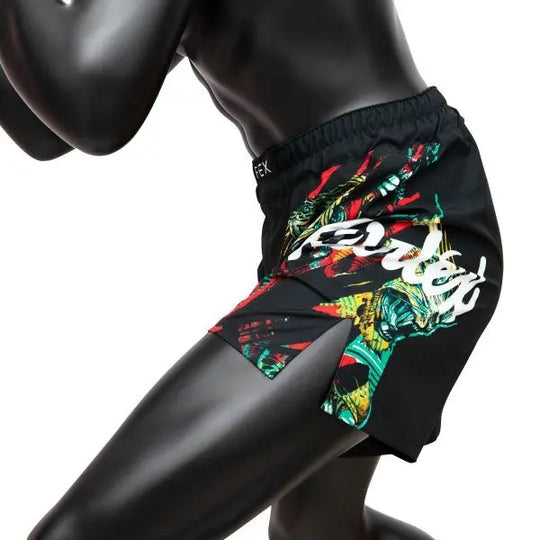Fairtex MMA Shorts Wild Zwart