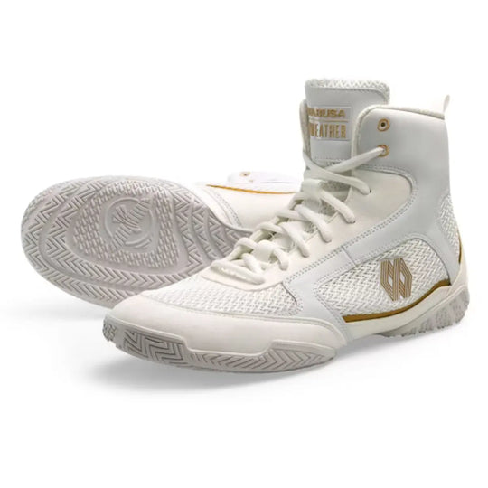Hayabusa Boksschoenen Mayweather Champ Wit/Goud
