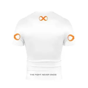 Braus Rashguard Short Sleeve Ranked Wit