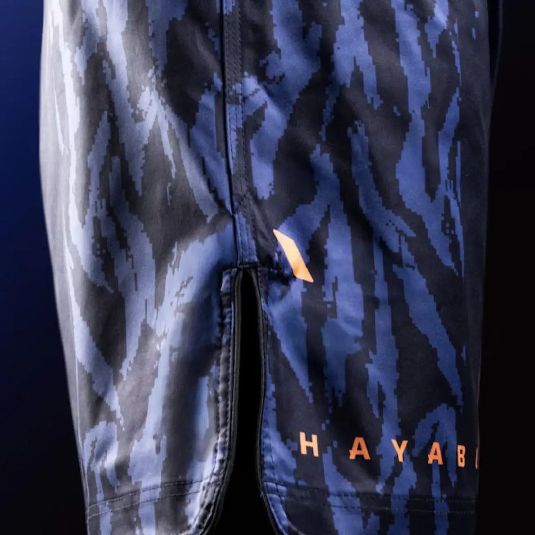 Hayabusa MMA Shorts Mid-Thigh Apex Dusk Blue