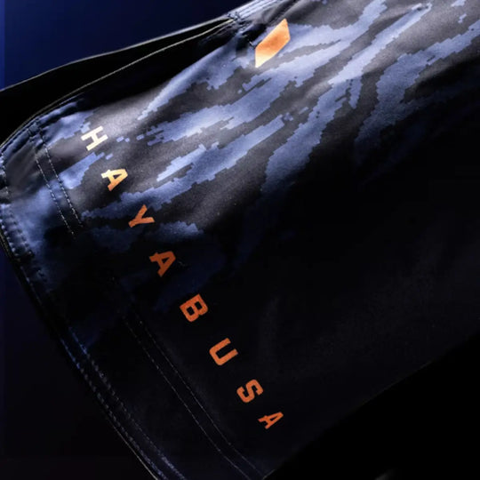 Hayabusa MMA Shorts Mid-Thigh Apex Dusk Blue