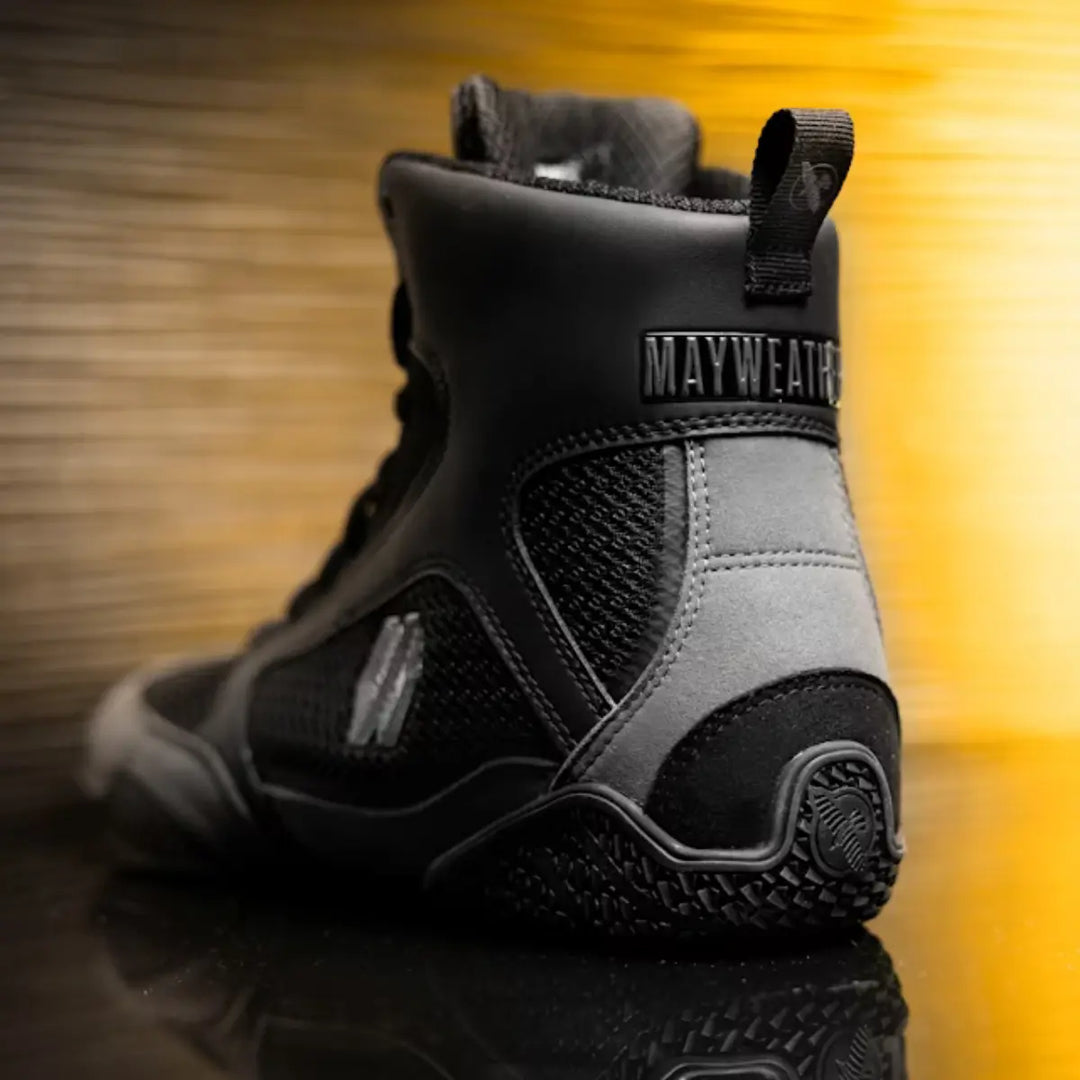 Hayabusa Boksschoenen Mayweather Champ Zwart/Grijs