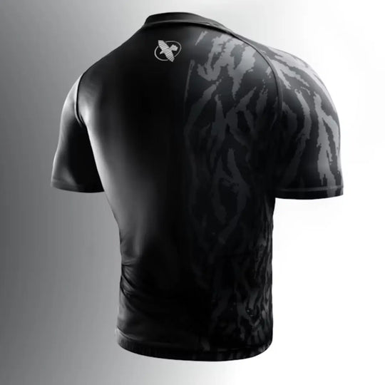 Hayabusa Rashguard Short Sleeve Apex Carbon Black