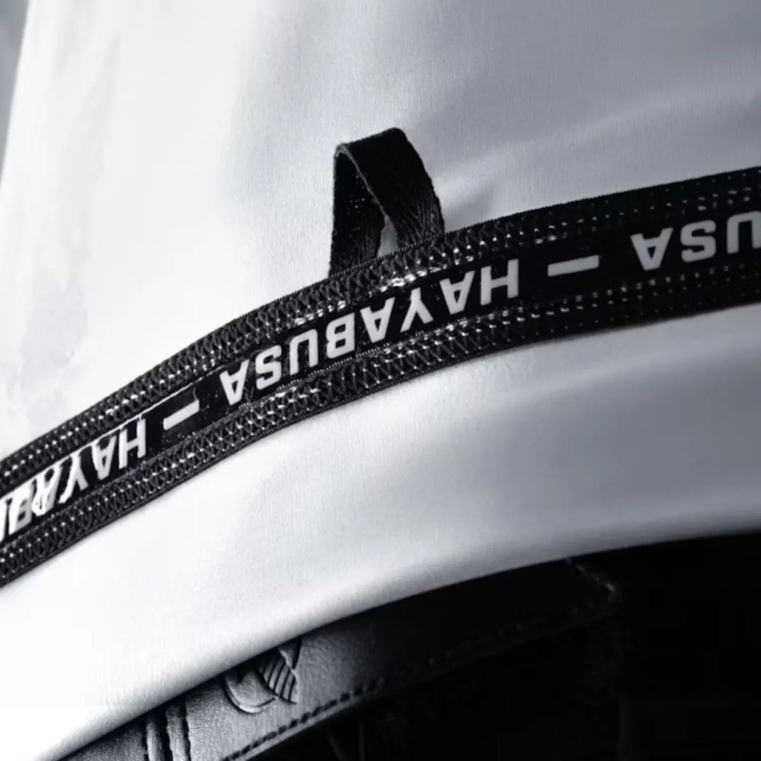 Hayabusa Rashguard Short Sleeve Apex Ash White