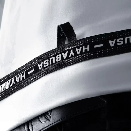 Hayabusa Rashguard Short Sleeve Apex Ash White