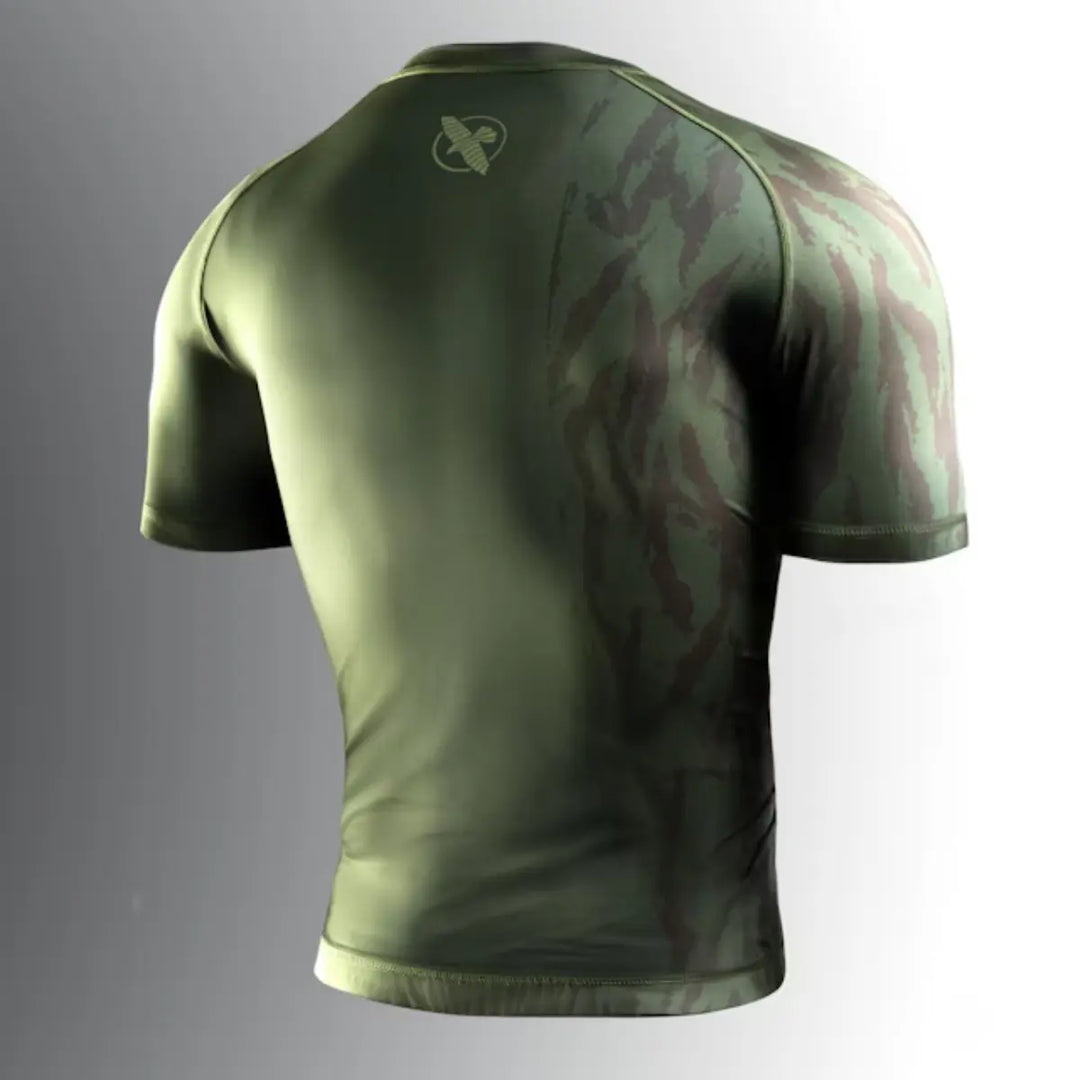 Hayabusa Rashguard Short Sleeve Apex Recon Green