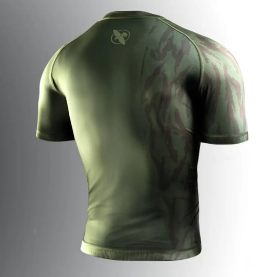 Hayabusa Rashguard Short Sleeve Apex Recon Green