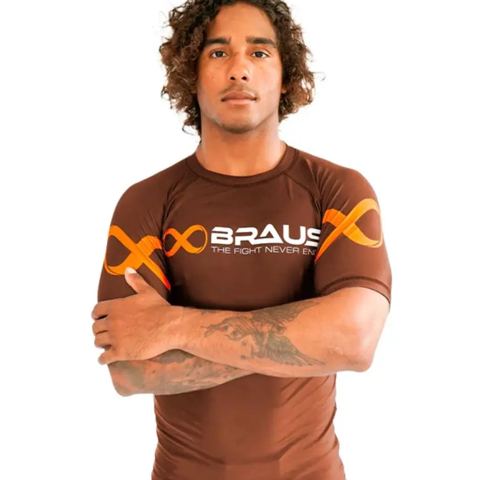 Braus Rashguard Short Sleeve Ranked Bruin
