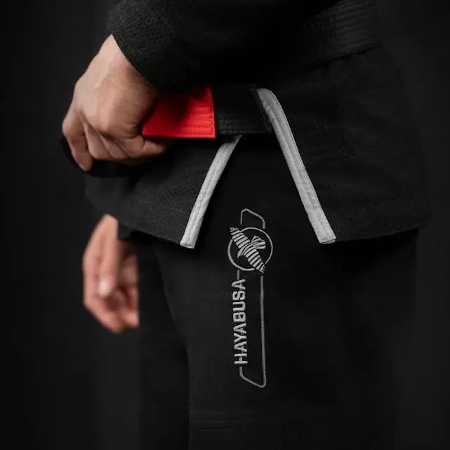 Hayabusa Jiu-Jitsu Gi Essential Gold Weave Zwart