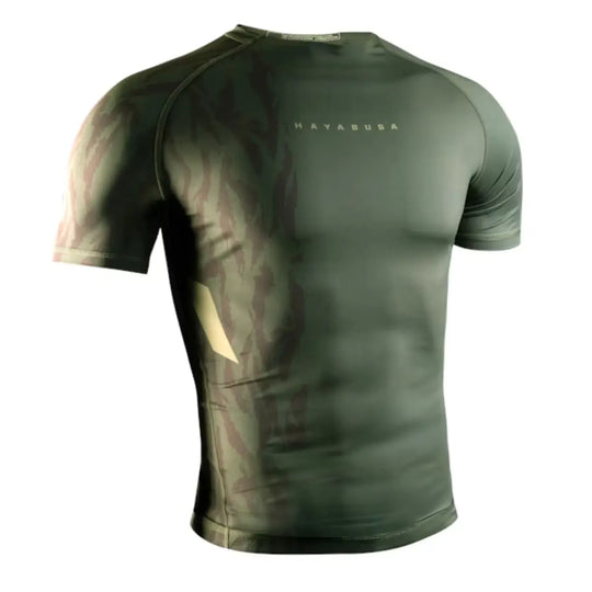 Hayabusa Rashguard Short Sleeve Apex Recon Green