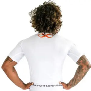 Braus Rashguard Short Sleeve Ranked Wit