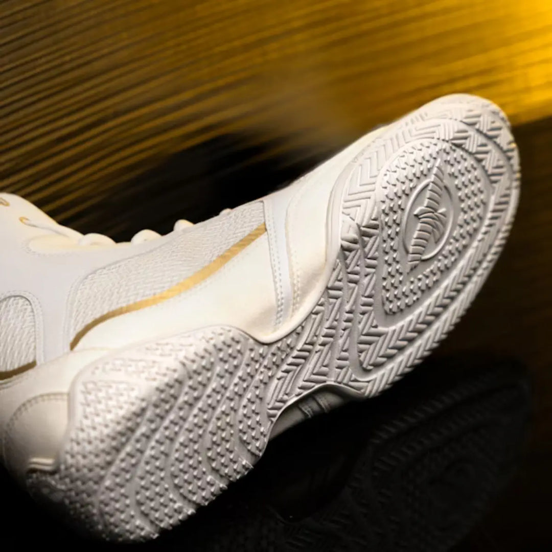Hayabusa Boksschoenen Mayweather Champ Wit/Goud