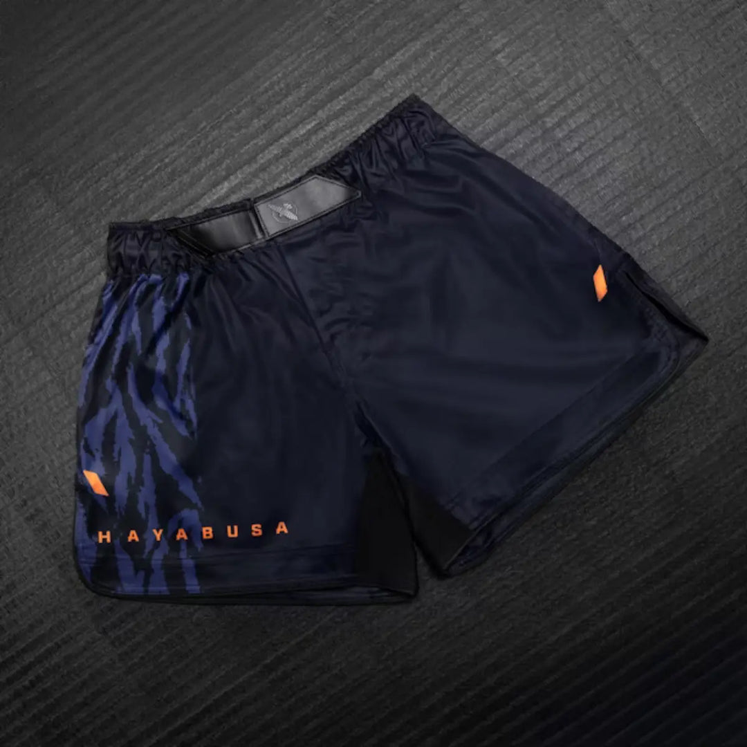 Hayabusa MMA Shorts Mid-Thigh Apex Dusk Blue