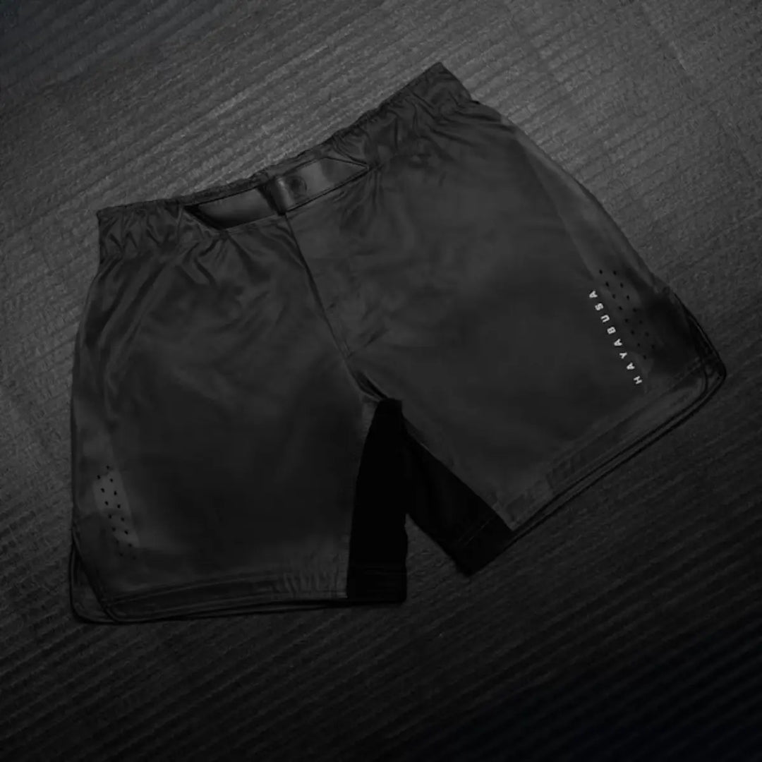 Hayabusa MMA Shorts Mid-Thigh Core Zwart