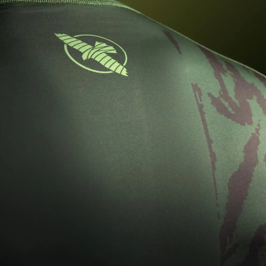 Hayabusa Rashguard Long Sleeve Apex Recon Green