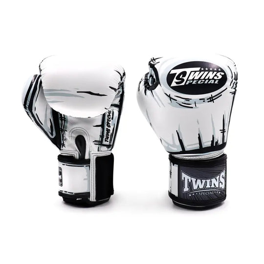 Twins Bokshandschoenen Fantasy Wit