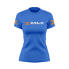 Braus Women's Rashguard Short Sleeve Ranked Blue