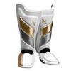 Hayabusa T3 Striking Shin Guards White/Gold