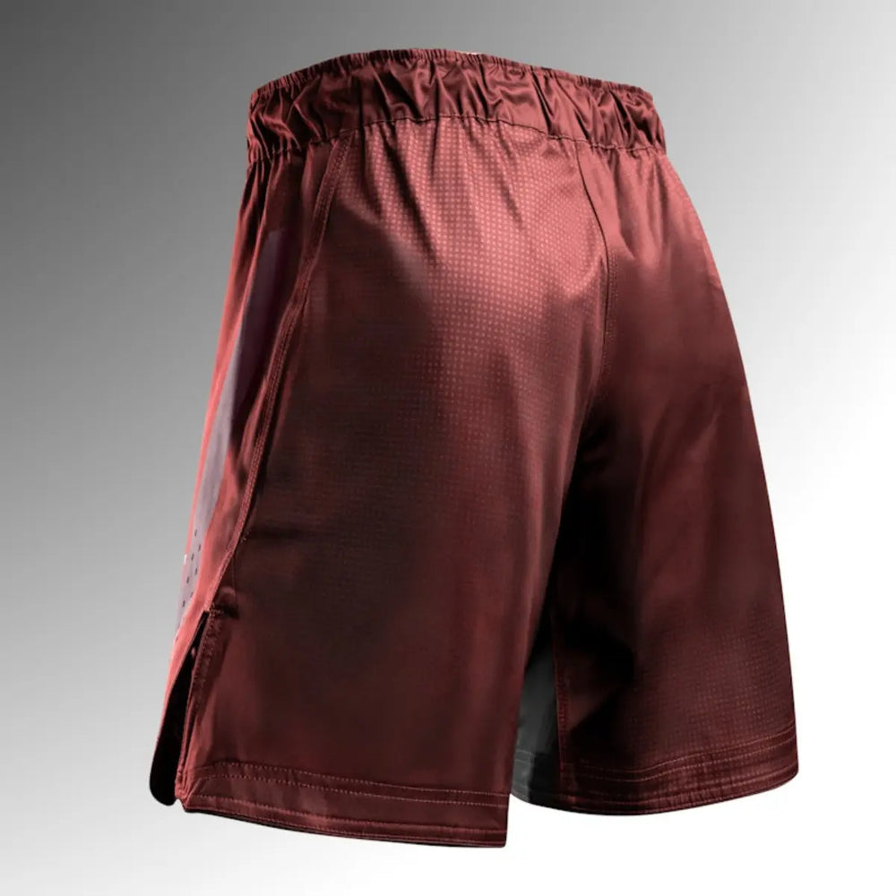 Schuin achteraanzicht met ademend materiaal en subtiele textuur in de stof.