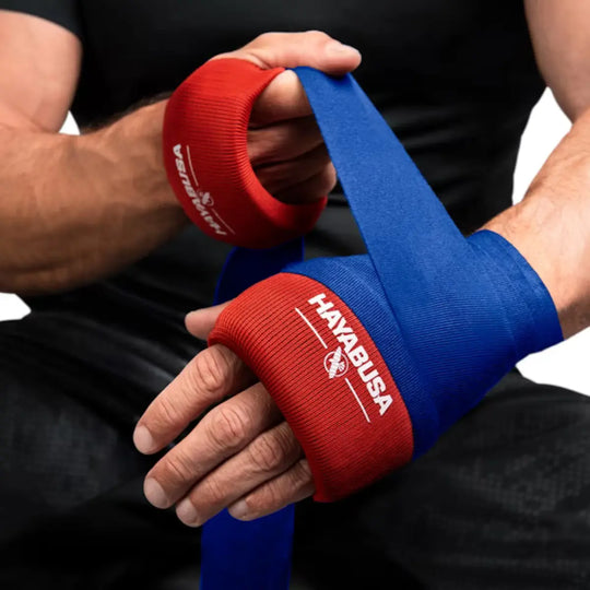 Hayabusa Knokkelbeschermers in rood, overzicht van het design en de beschermende padding