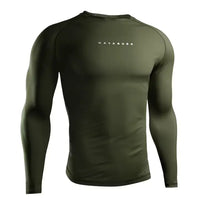 Hayabusa Rash Guard Long Sleeve Core Green