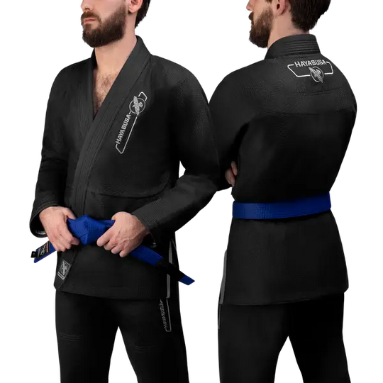 Hayabusa Jiu-Jitsu Gi Essential Gold Weave Zwart