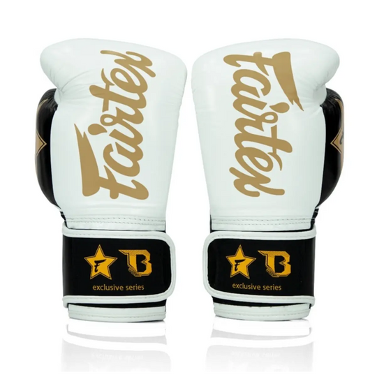 Fairtex Bokshandschoenen FXB BG V2 Wit/Zwart