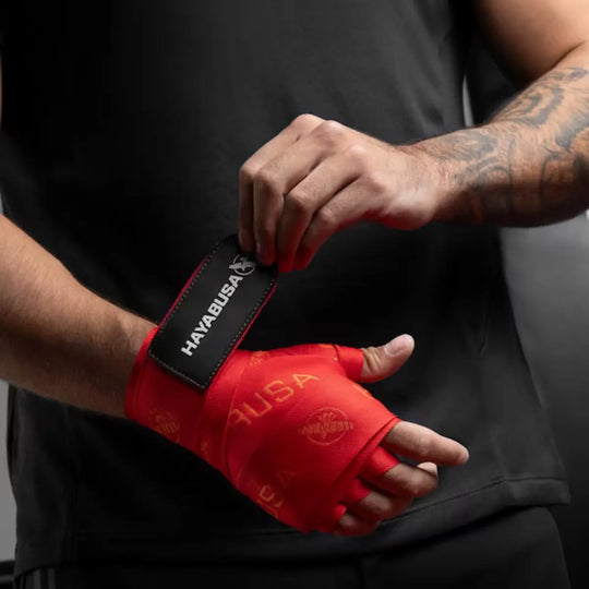 Hayabusa Bandage Deluxe Red